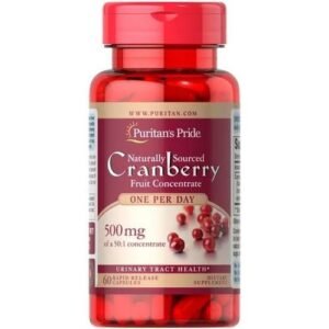 Puritan?s Pride Cranberry 500mg (60 Capsules)