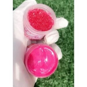 Permanent Pink Lip Balm And Scrub