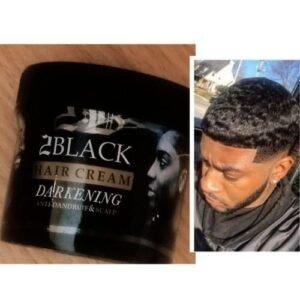2Black Powerful Darkening, Sport, Anti-dandruff Unisex Hair Cream