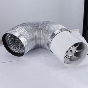 4 Inches Metal Ventilator Fan Plus Free Aluminum Duct Pipe