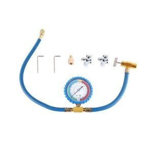 R134A Refrigerator Freon Recharge Hose Kit, R134A AC Refrige