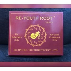 Biotech RE-YOUTH ROOT CAPSULES For Men - Improved Sex Life. Reyouth