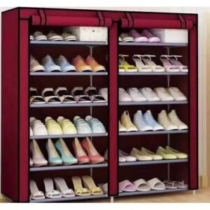 Six Steps Double Column Shoe Rack / Wardrop