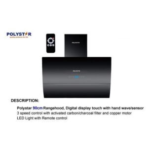 Polystar Digital 900mm Rangehood With Hand Wave Sensor