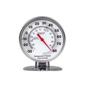 Stainless Refrigerator Thermometer Freezer Mini For