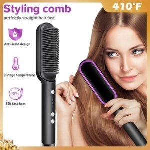 80-210? Hot Comb Hair Straightener Hair Curling Alloy