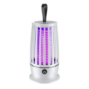Mosquito-killing Lamp & Nigh Light 2-in-1 Intelligent Mosquito Control Lamp Rechargeable Mosquitoes Killer Household Electronic Mosquito Repellent for Kitchen Bathroom Deodorization Bedroom