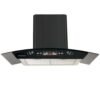 Polystar 90CM  Charcoal  Filter  Range Hood- PV-JY9003MBB