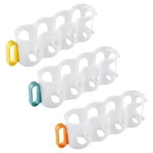 Portable Soda Can Organizer for Refrigerator Shelves 3-Pack