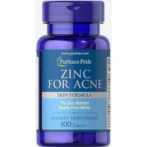 Puritan'S Pride Zinc For Acne - 100 Tablets
