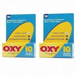 Oxy Benzoyl Peroxide Lotion For Spot & Acne Treatment:- 30ml X2]