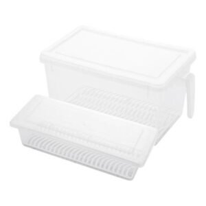 Storage Food Box Container Boxes Plastic Crisper 28X13X15.5