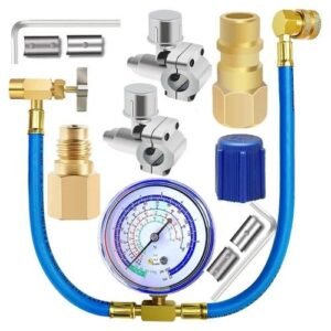 Refrigerator Freon Recharge Hose,with BPV31 Piercing Tap Va