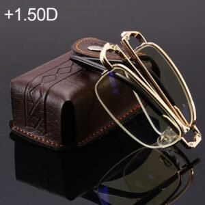 1.50D Anti Blue-ray Presbyopic Reading Glasses - Gold