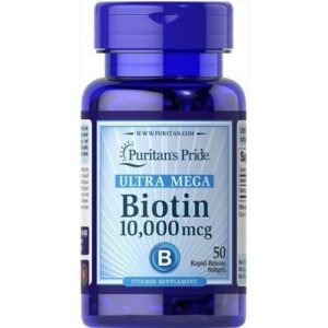 Puritan'S Pride Biotin 10,000 Mcg-Super Hair Growth Capsules