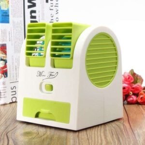 Electric Mini Misting Air Conditioner Fan Portable Double