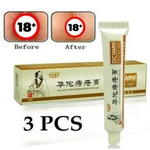 Dictamni Powerful Chiness  Hemorrhoid Piles Cream-3pcs