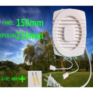 4 Inch 220V 15W Household Silent Extractor Exhaust Fan