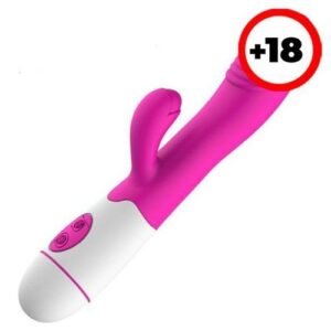 Rechargeable Vibrator With Clitoris Stimulator