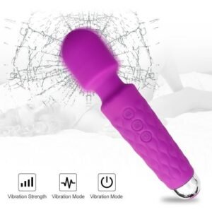 LZDUATAN 20 Mode  Powerful Rechargeable Magic Wand Vibrator