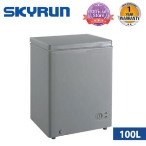 Skyrun 100 Litres Chest Freezer (BD-100HNW) - Grey