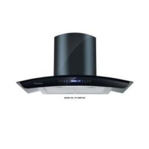 Gs 90cm Curved Tempered Glass RangeHood Charcoal Filter