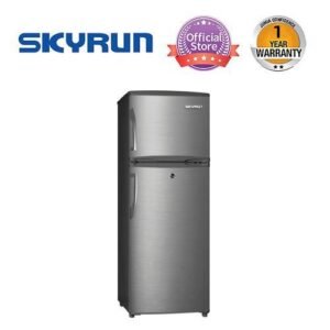Skyrun 182 Litres Double Door Top Mount Fridge (BCD-187A) - Inox