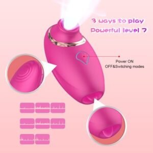 3 In 1 (sucking, Slap, Tongue Lick) 10 Vibrations