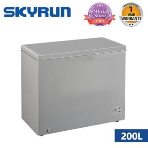 Skyrun 200 Litres Chest Freezer (BD-200HNW) - Grey