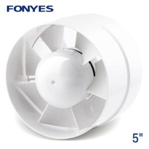 5 Inch Inline Duct Fan Ventilator Air Extractor Fan Ducted