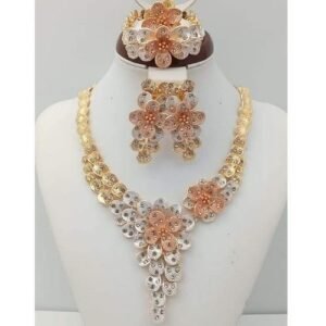Gold-plated Costume Jewelry Set