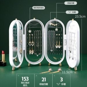 4 Layers Jewelry Organizer Box- No Color Specifications