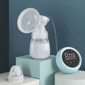 Single Electric Breast Pump 1200 MAh Lithium Battery LCD Touch Screen Control Protable Milk Pump