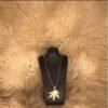 ZIRCONIA UNISEX GOLD NECKLACE