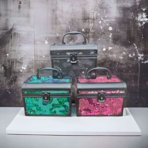 Classy Cosmetics Jewelry Case Storage Box With Security Lock