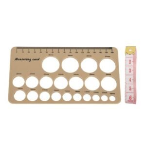 Mothers Measurement Ruler Flexible Silicone Breast Flange Measuring Tool With 1.5m Soft