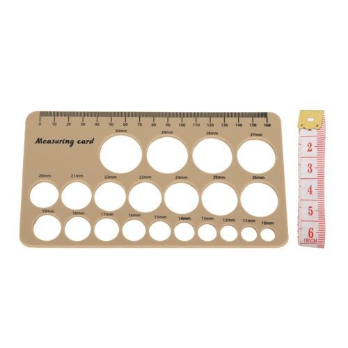 Mothers Measurement Ruler Flexible Silicone Breast Flange Measuring Tool With 1.5m Soft