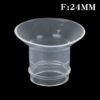 Breast Pump Funnel Inserts Plug-in Different Caliber Size Converter Small Horn