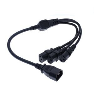 320 Y Quality Type Female High IEC To 3XC13 Plug C14 Male