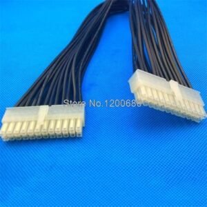 Pin Motherboard PSU ATX 24 24pin Extension Supply Power