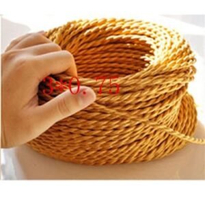 Fabric Lot Textile Chandelier Cable Wire Cable 3*0.75 10M