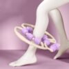 Thigh Arm Calf Neck Massage Tool Manual Violet
