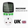 Smart Ac Power Meter Wattmeter Billing Socket Energy Meter