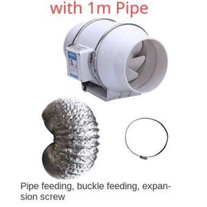 Exhaust Fans Silent Inline  Duct Fan Air Extractor Blower