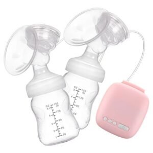 Miss Baby Intelligent Double Electric Breast Pump With Bottle Infantil BPA FREE Powerful USB Breast