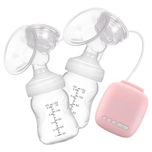 Miss Baby Intelligent Double Electric Breast Pump With Bottle Infantil BPA FREE Powerful USB Breast