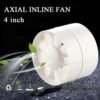 4 Inch Mini Fan Inline Duct Fan Ceiling Ventilation