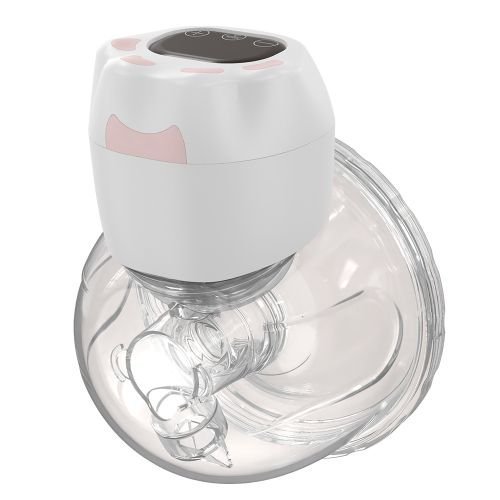 LED Display Hands Free Portable Electric Breast Pump Low Noise Painless Leakproof All-in-One