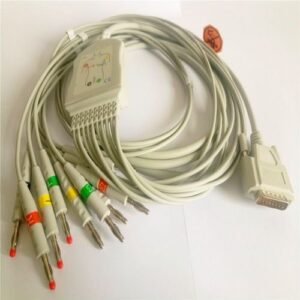 Compatible Cable ECG-1250,ECG-1350 ECG Nihon For Kohden EKG