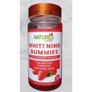 Nature'S Cure Nature Cure Whitening Gummies Strawberry Flavor